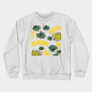 tropical leaf Crewneck Sweatshirt